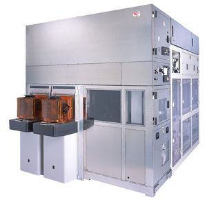 metal polishing machine / automatic / edge