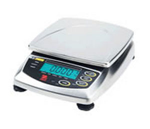 tabletop scale / with LCD display / stainless steel / food