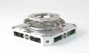 XYZ stage / piezoelectric / 3-axis