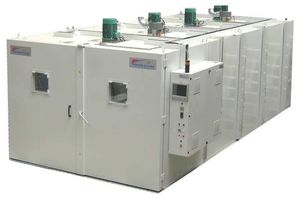 curing oven / polymerization / tunnel / electric