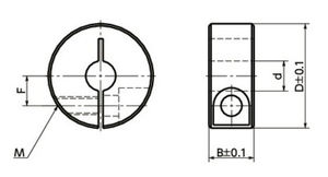 clamp collar / shaft / steel