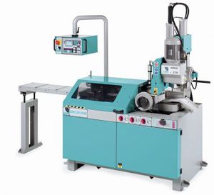 cut-off saw / for copper / automatic