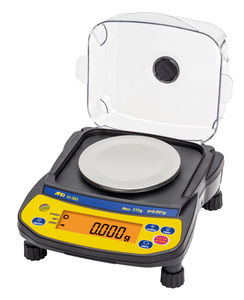 precision balance / laboratory / with LCD display / compact