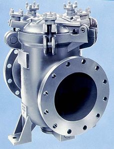 strainer filtration unit / hydraulic / basket