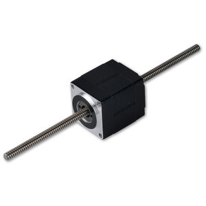 stepper linear motor / DC / permanent magnet