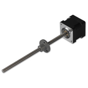 stepper linear motor / DC / permanent magnet