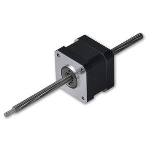 stepper linear motor / DC / permanent magnet