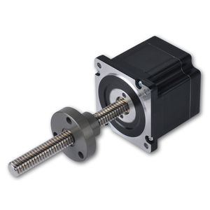 stepper linear motor / DC / permanent magnet