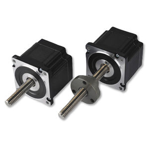 stepper linear motor / DC / permanent magnet