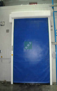 roll-up door / PVC / for control rooms / for cold storage