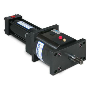 hydraulic rod lock / pneumatic cylinder-mounted