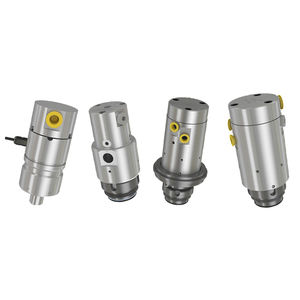 hydraulic rotary union / for air / for refrigerant fluids / multi-passage