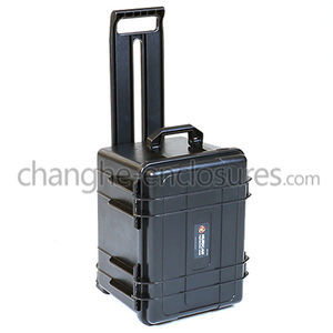 ABS crate / waterproof / 2-wheel / unbreakable