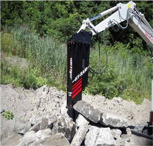 hydraulic breaker / vertical / for backhoe loaders