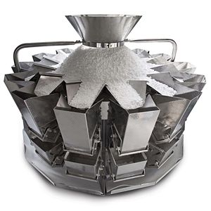 multihead weighing machine / with central feed / for bulk materials