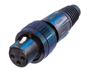 RF connector / XLR / circular / female
