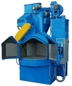 rotating table shot blasting machine / for metal