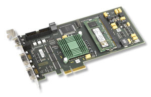 PCIe video capture card / digital / Camera Link