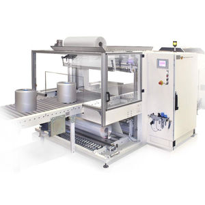 automatic sleeve wrapping machine / for coils / for glass bottles / for heavy loads