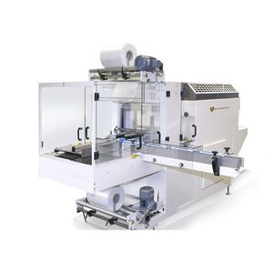 automatic sleeve wrapping machine / box / with shrink tunnel / servo-driven