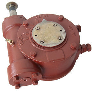 manual valve actuator / rotary / worm gear / double-acting