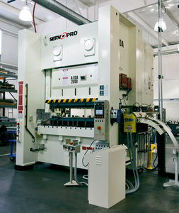 electric press / straightening / servo-driven / straight-side