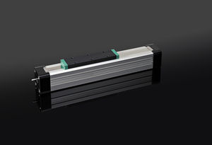 linear actuator / electric / double-acting / rodless