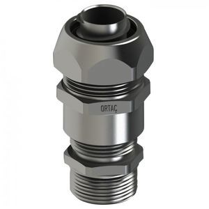 nickel-plated brass cable gland / stainless steel / IP67 / explosion-proof