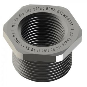 brass thread reducer / stainless steel / explosion-proof
