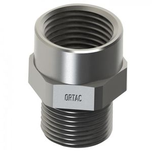 brass thread reducer / stainless steel / explosion-proof