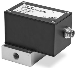 servo-driven valve / pressure-control / 3/3-way