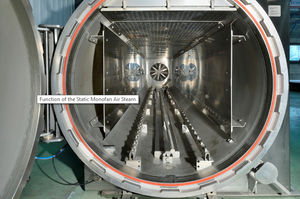 process sterilizer / steam / for the food industry