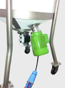 flange agitator / laboratory / vertical
