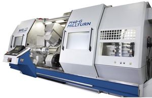 CNC milling-turning center / horizontal / 5-axis / spindle