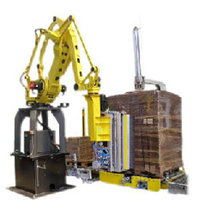 rotary arm wrapping robot / automatic / robotic