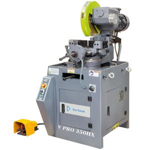 semi-automatic saw / circular / miter / for metals
