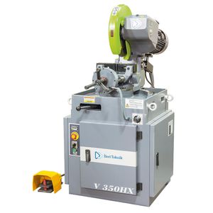 semi-automatic saw / circular / miter / for metals