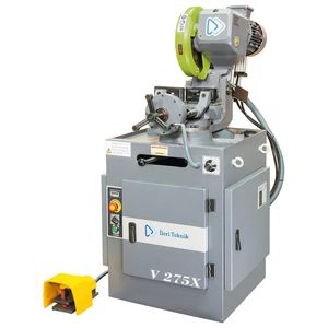 semi-automatic saw / circular / miter / for metals