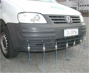 methane leak detector / laser / infrared / vehicle-mount