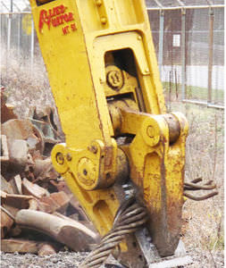hydraulic demolition shears / metal