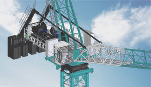 fixed crane / luffing jib / tower / lifting