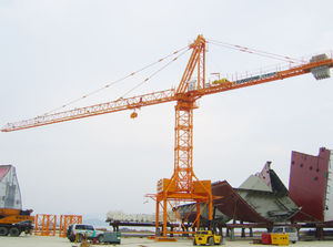 fixed crane / tower / construction / lifting