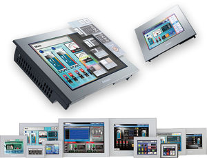 HMI terminal with touch screen / panel-mount / 800 x 600 / 800 x 480