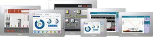 human machine interface with keypad / TFT / panel / machine