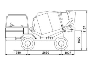 rubber-tired dumper / hydraulic / diesel / compact