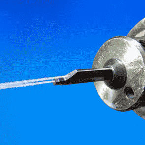 external turning tool / insert / high-pressure coolant