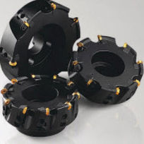 shell-end milling cutter / insert / face / for stainless steel
