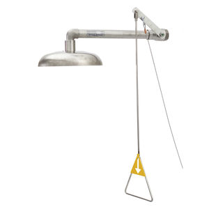wall-mounted shower