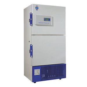 laboratory freezer / low-temperature / double-door / for blood plasma