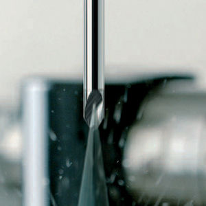 solid drill bit / multi-purpose / carbide / with internal coolant